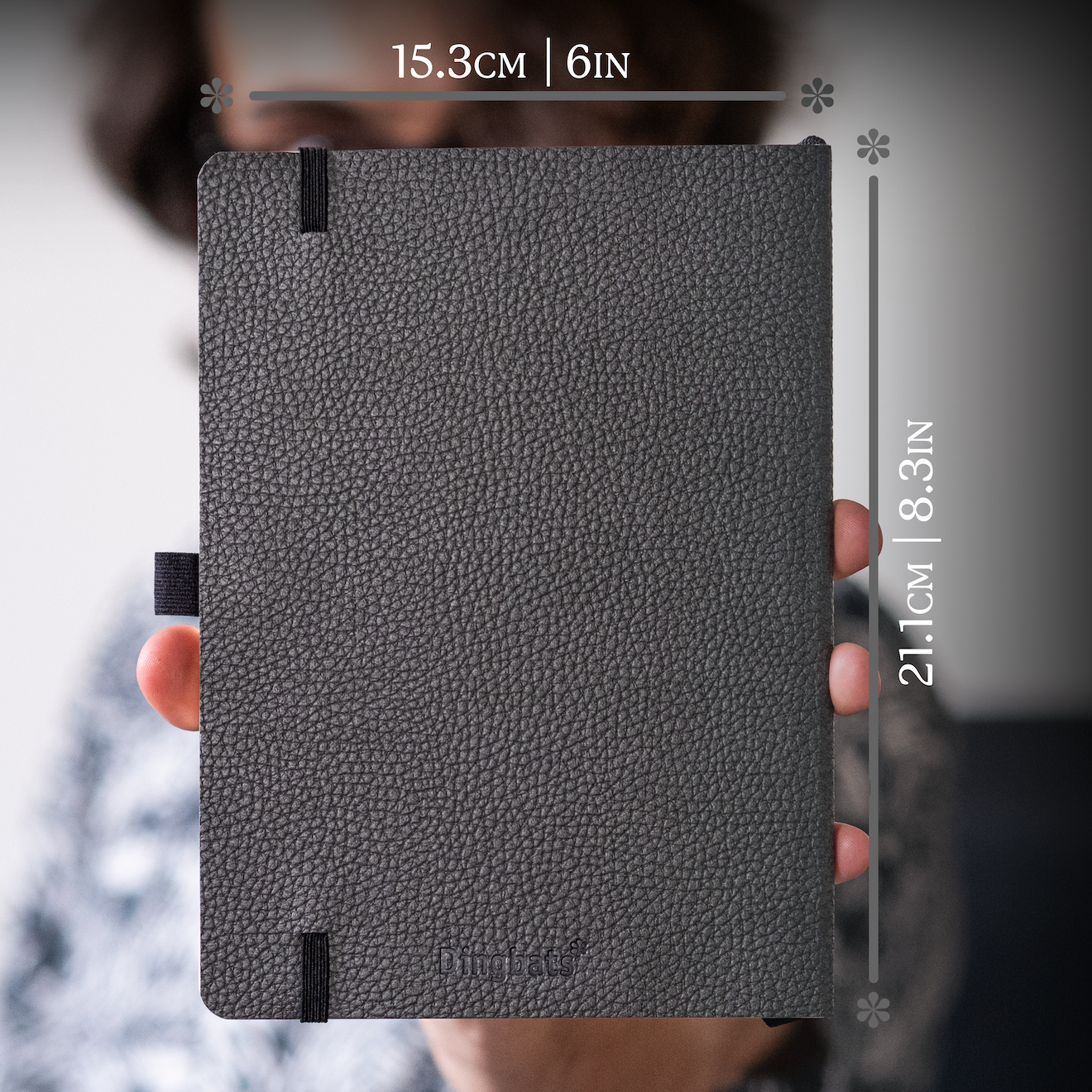 Grey Elephant A5+ (6.1 x 8.5 in)