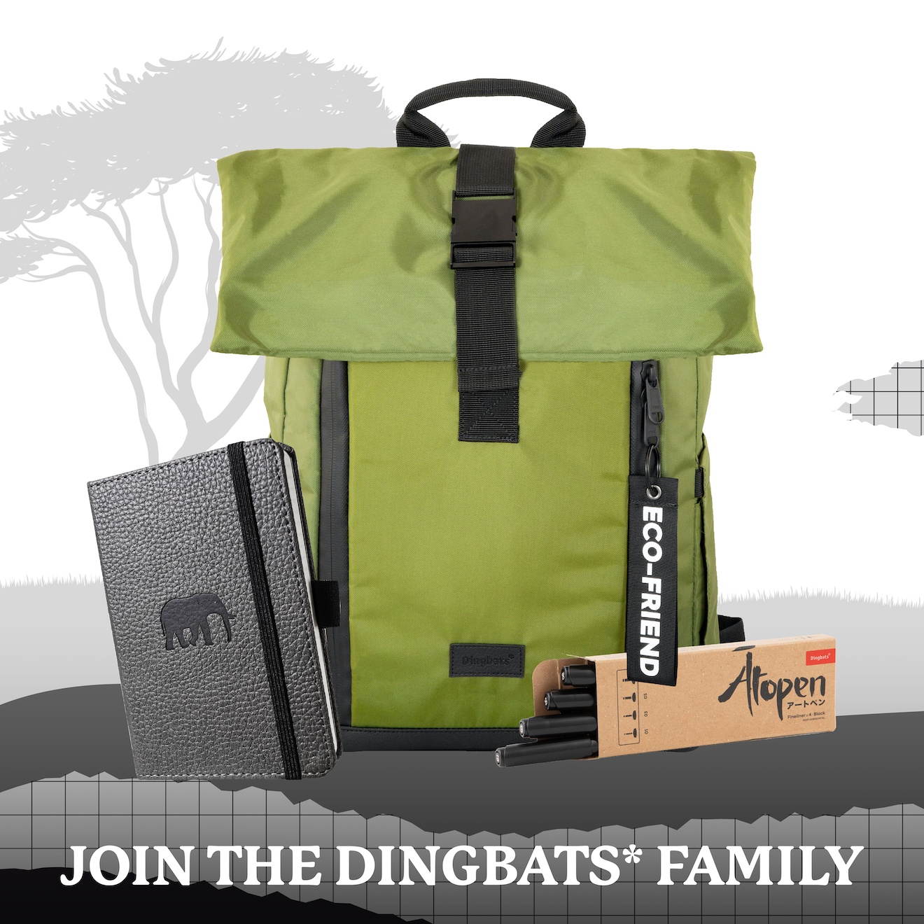 Grey Elephant A6 (3.7 x 5.7 in)