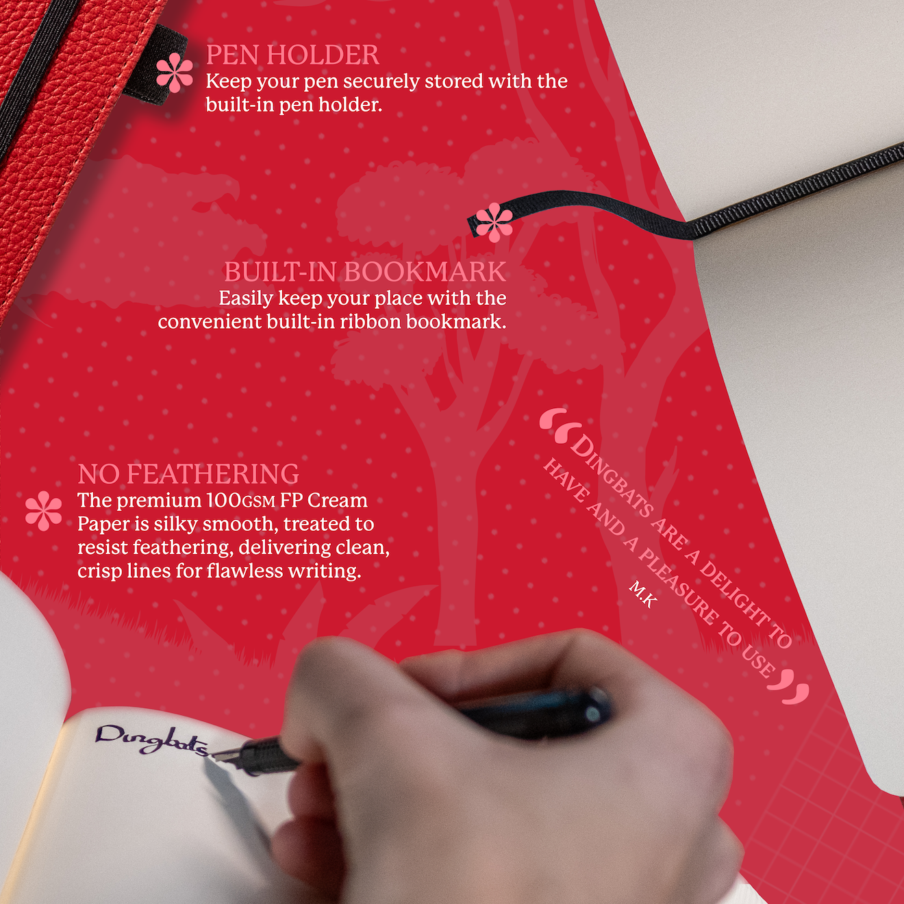 Red Kangaroo A5+ (6.1 x 8.5 in)