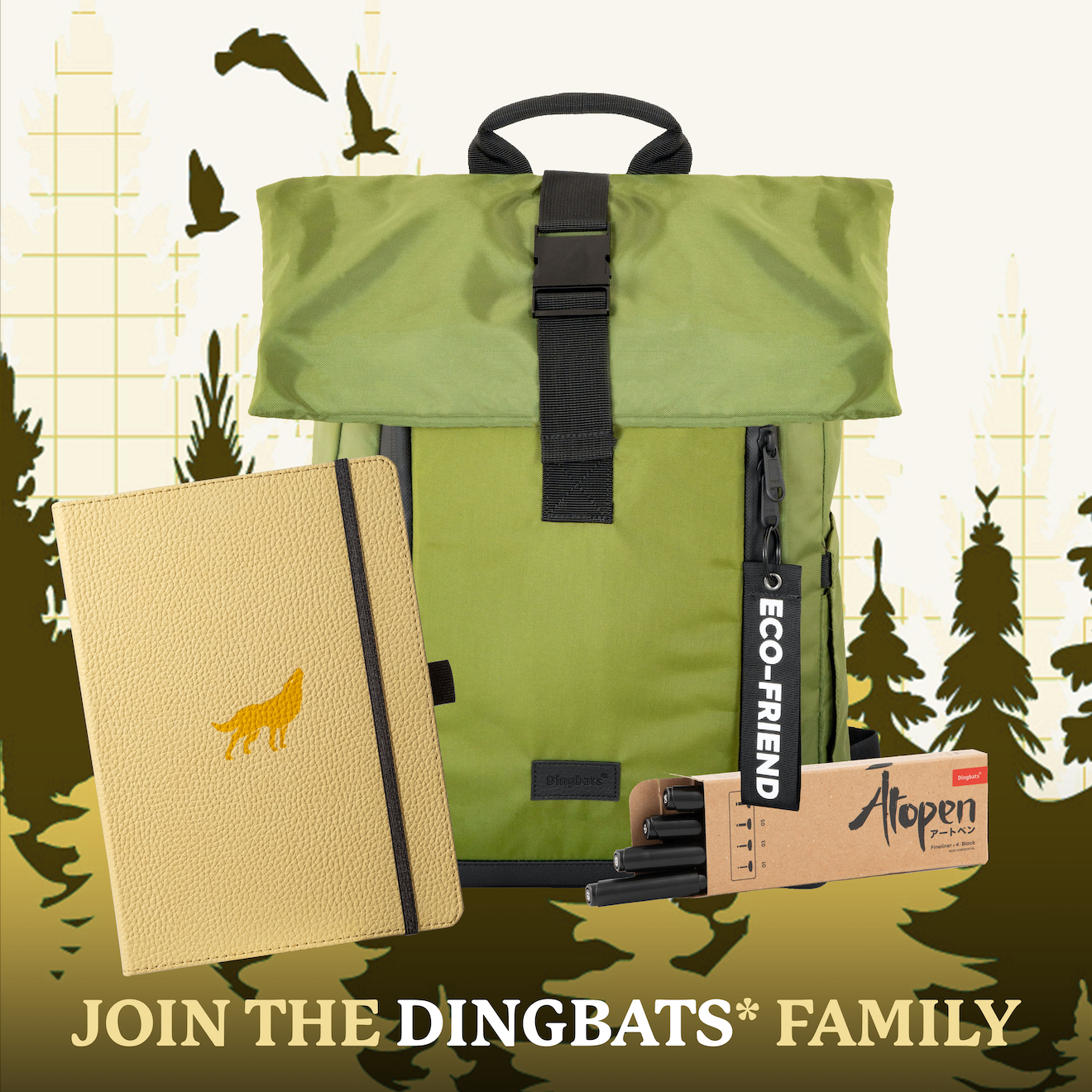 Cream Wolf A5+ (6.1 x 8.5 in)