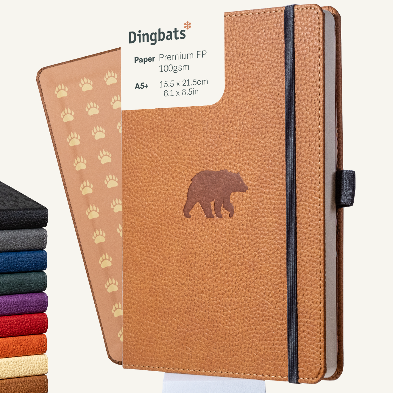 Brown Bear A5+ (6.1 x 8.5 in)
