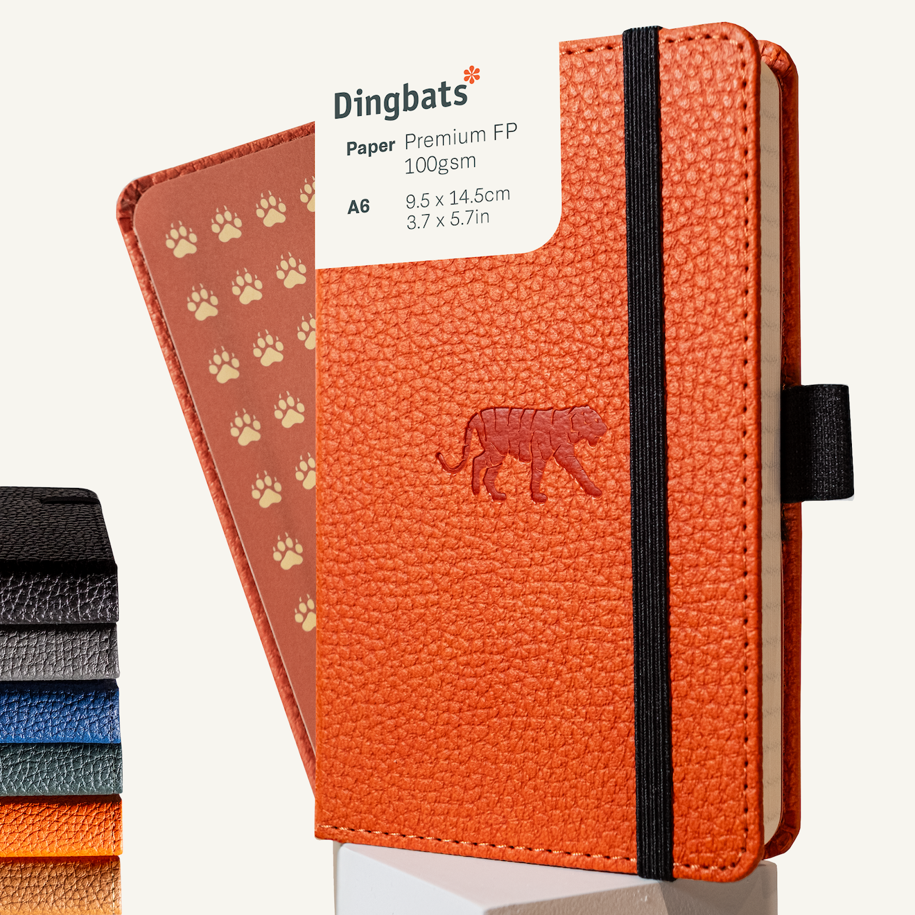 Orange Tiger A6 (3.7 x 5.7 in)